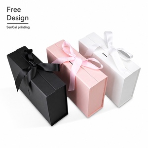 Custom Luxury Rigid Folding <b>Gift</b> <b>Box</b> <b>Magnetic</b> Cardboard Paper <b>Box</b> Wholesale with Custom Logo for Shoes Apparel Clothing - Product Image 1