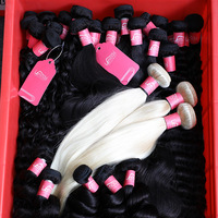 Lots de Cheveux Brésiliens Pas Chers, Longueur Maximale 40 Pouces, Grade 9-14A, 100% Cheveux Humains Vierges Bruts, Lisses Comme des Baguettes, Cuticules Alignées, Fournisseur de Cheveux Naturels