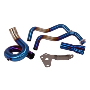 Передняя выхлопная труба для мотоцикла для YAMAHA R7 MT07 FZ07 TRACER 7GT <span class=keywords><strong>XSR</strong></span> 700X TRIBUTE - Product Image 5