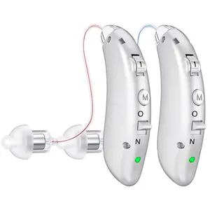 디지털 보청기 전문 소음 제거 오픈 핏 BTE 청각 장애인을위한 디지털 보청기 음향 증폭기