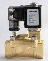 Katup Solenoid Berpenggerak Pilot Kuningan Xhnotion XP200-20 G3/4 Inch 220VAC 24VDC Kontrol Air -40C~200C 0.5-16bar OEM Tersedia