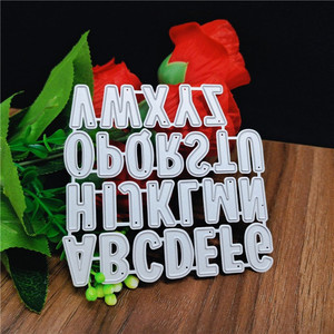 DIY 26 letras inglesas Metal acero al carbono plateado armadura tallada grabado troquel Manual grabado cuchillo de <span class=keywords><strong>corte</strong></span> - Product Image 6