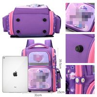 Sacs d'école pour enfants de haute qualité, imperméables, en Oxford, coque rigide en EVA, pliables, grande capacité, sacs d'école pour enfants, sacs à dos de dessin animé