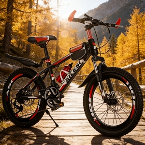 MTBGO Bicicletta per Bambini 12 Pollici, 6-8 Anni, Nuovo Arrivo OEM, Telaio in Acciaio, 21 Velocità, Ruota Unica, per Ragazzi <span class=keywords><strong>e</strong></span> Ragazze - Product Image 2