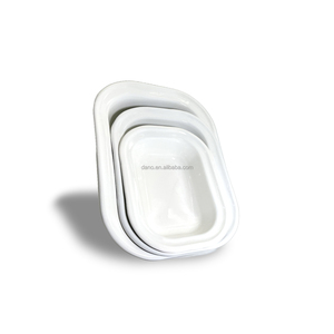 Ustensiles de cuisson en émail Plats de cuisson Moule à tarte Moule à gâteau Plateaux pour four à micro-ondes Logo personnalisé - Product Image 4