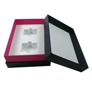 Nice Paper Cardboard Jewelry Packaging Box With Sponge Tray - Product Image 4