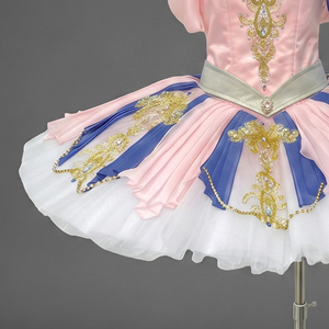 Vestido de Ballet Profesional Le Corsaire, Tutú Clásico Personalizado para Actuaciones de Ballet, Disfraz para Niñas, Competencia Escénica Infantil - Product Image 3