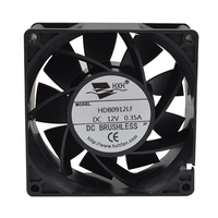 EC Axiallüfter 92x92x38mm Kugellager 70.000 Stunden Lebensdauer 110-220V Kunststoffblätter OEM ODM Luftkühlventilator