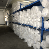 100g de rembourrage thermocollé en polyester Dacron, rouleaux de fibres de polyester, rembourrage/doublure/ouate Dacron