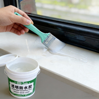 Anti-fuite universel transparent écologique en acrylique auto-réparateur facile à utiliser pour usage humide, étanchéité pour murs et toits de salle de bain