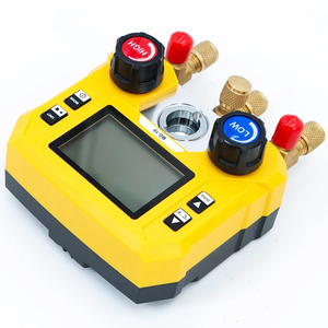 Manomètre numérique électrique en métal pour groupes CVC, idéal pour les tests de réfrigération sous vide commerciaux et les pièces de climatisation - Product Image 3