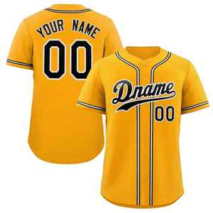 Tontons Usine Personnalisé Transfert De Chaleur Baseball Maillot Polyester Équipe Uniforme Noms Impression Softball Chemises Respirant À Séchage Rapide - Product Image 5