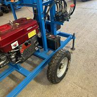 Foreuse de puits d'eau portable compacte et économique de Chine pour l'Afrique, machine de forage de puits pour usage domestique