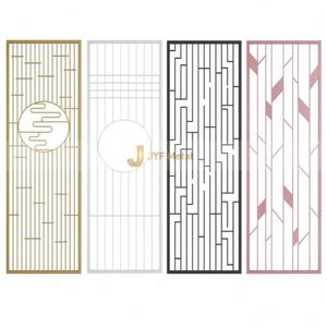 Customized Design 304 Stainless Steel Waterproof Movable Partition <b>Screen</b> for Hotel Living Room with Modern Design - Product Image 4