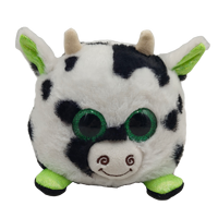 Usine de gros personnalisé OEM/ODM vente chaude mignon animaux en peluche réversibles jouets cheval et vache