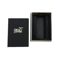 Carton rigide avec logo personnalisé 2 pièces style couvercle et base emballage de cartes de jeu boîtes de cou