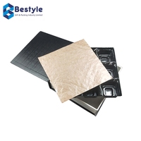Boîte d'emballage de chocolat de luxe Bestyle avec plateau en plastique Boîte magnétique Boîte de chocolat