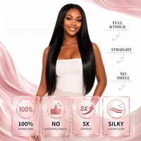 Lots de Cheveux Naturels Bruts Cambodgiens Double Drawn, Ondulés, Non Traités, Vente en Gros, Cheveux Humains Vierges à Cuticules Alignées