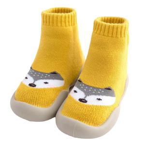 冬用暖かい幼児用ウォーキングシューズ滑り止めソフトソールベビー室内履物1-3歳 - Product Image 5