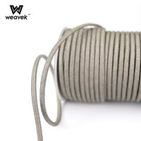 Excellente Corde Antistatique Tressée en Acier Inoxydable à Fibres d'Argent, Sûre, 50m/Rouleau, pour Impression, Emballage, Logistique, Instruments de Précision