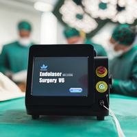 Équipement médical professionnel 980nm 1470nm EVLT EVLA Ablation laser de veine endoveineuse pour l'élimination des varices