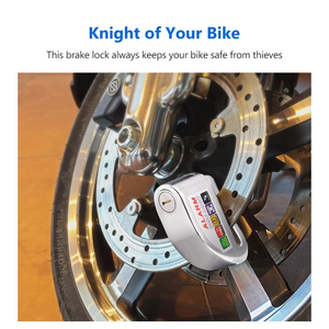 Superbsail moto Scooter frein à disque verrouillage moteur vélo <span class=keywords><strong>antivol</strong></span> roue disque frein serrure étanche alarme de sécurité - Product Image 3