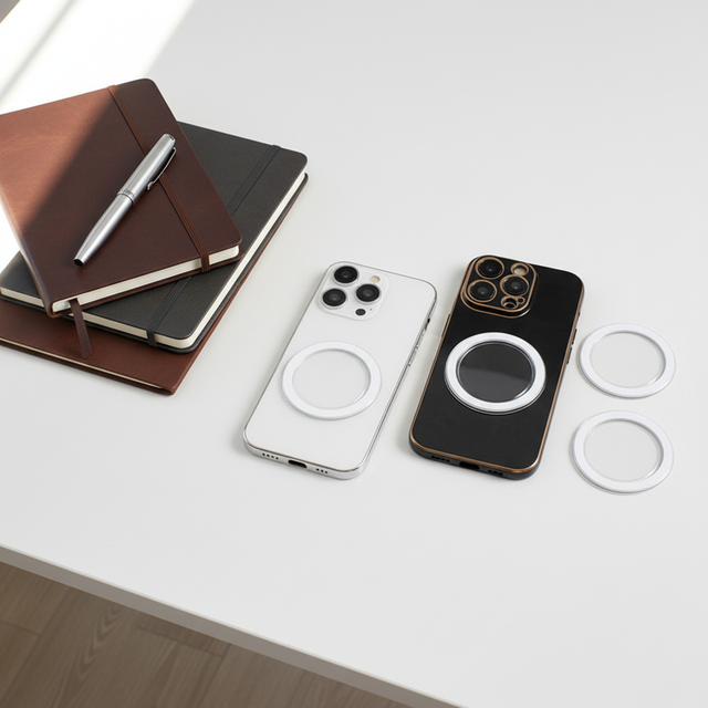 Portable Round Magnetic Phone Stand Base for Magsafe Magnetic Phone Stand Base Accessories Desktop Compatible with Phone Stand