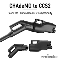 Adaptateur CCS2 Adaptateur Chademo vers CCS2 Chargeur rapide EV 1000v/150A Connecteur adaptateur CHAdeMO vers CCS2