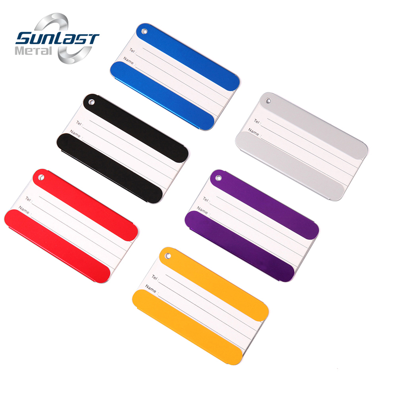 Wholesale Luggage Tags for Suitcases Brushed