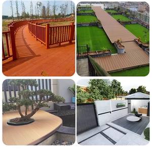 Tarima de Madera Compuesta para Exteriores SHENGCHENG, Resistente al Agua, para Terrazas y Patios, Baldosas de Madera Compuesta WPC con Aspecto Envejecido - Product Image 5