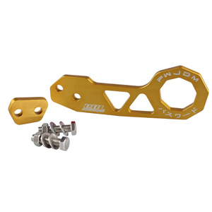 Crochet de remorquage arrière en alliage d'aluminium RB004, 2 trous, pour accessoires de remorque de voiture de course - Product Image 2