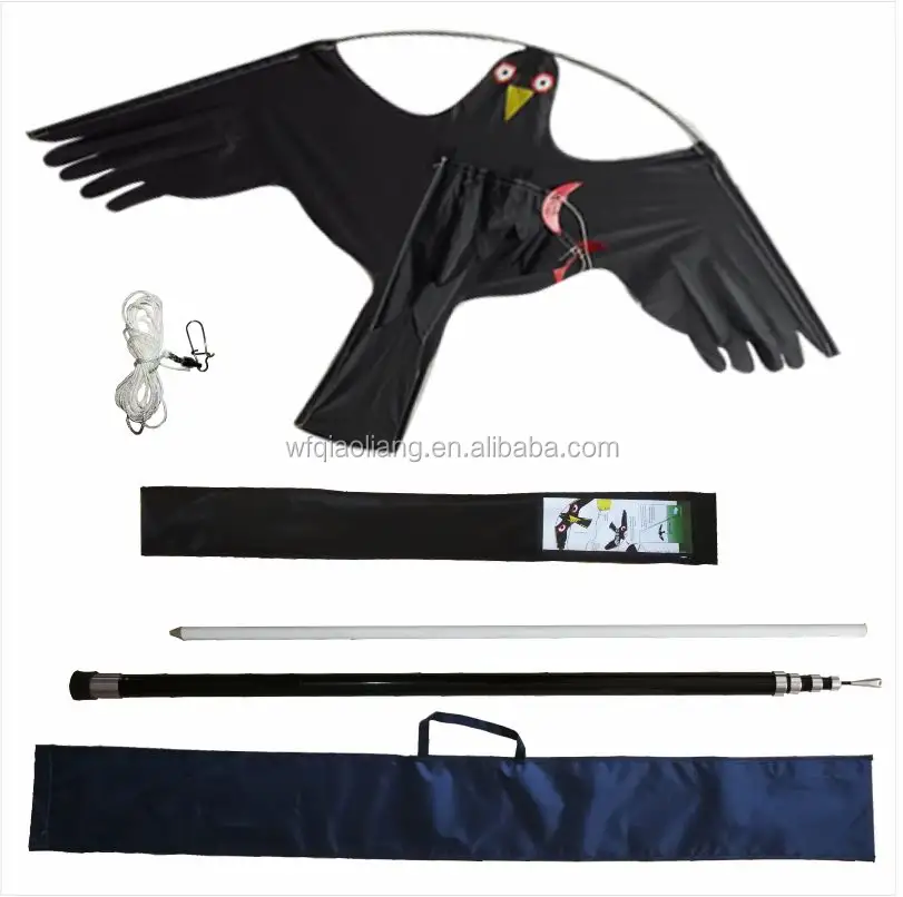 China la cometa fábrica gran oferta barato pájaro cometas OEM logotipo personalizado color águila cometa