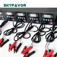 Chargeur de batterie 12V 24V 10 canaux, chargeur universel de batterie au plomb 12V 24V 20A, chargeur rapide automatique 10 ports pour camion et voiture