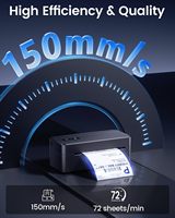 Imprimante d'étiquettes d'expédition sans fil Phomemo 2410BT, imprimante thermique pour les petites entreprises, la logistique d'expédition, l'envoi postal, la livraison express