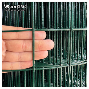 <span class=keywords><strong>Malla</strong></span> de Alambre Galvanizado con Recubrimiento de PVC Verde, <span class=keywords><strong>Malla</strong></span> <span class=keywords><strong>Ondulada</strong></span> Tipo Euro para Cercas de Jardín, Granja y Protección de Límites Exteriores - Product Image 2