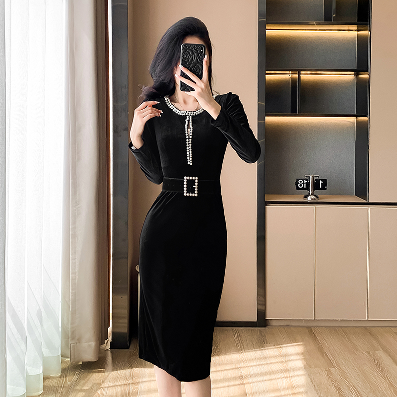 chinese dress ladies Amazon.com: Women's Vintage Cream Black Lace Maxi Dress Romantic Long  Sleevees Set Bodycon Dresses Black S : Clothing, Shoes & Jewelry