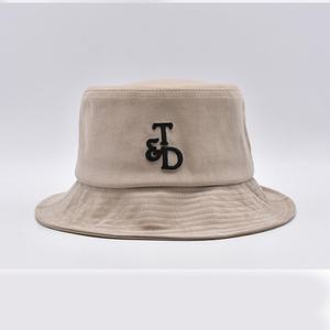 Custom <b>Corduroy</b> Unisex Bucket <b>Hat</b> Custom High Quality 3d Embroidered Bucket <b>Hat</b> - Product Image 1