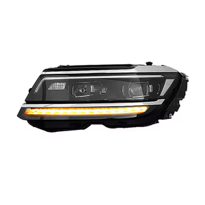 Gruppo Faro Anteriore SJC per Volkswagen <span class=keywords><strong>Tiguan</strong></span> 2017-2021 Plug and Play con Indicatore di Direzione a LED e Luce Freno per <span class=keywords><strong>VW</strong></span> - Product Image 2