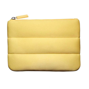 Bolsa de Maquillaje de Neopreno de Gran Capacidad con Logotipo Personalizado, Bolsa de Almacenamiento de Cosméticos Portátil con Cierre, Ecológica, con Cremallera para Brillo Labial - Product Image 4