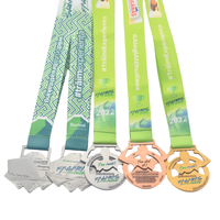 Médailles de course à pied ultra-terrain personnalisées de haute qualité pour les médailles de skyrunning Fagaras roumaines, les médailles de marathon, de natation, de triathlon et de cyclisme
