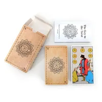 Tarots personnalisés Impression de cartes Oracle Espanol Cartas Del Tarot En Espanol Cartas Baraja De Tarot Avec Guide