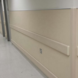 Protector de <span class=keywords><strong>pared</strong></span> decorativo <span class=keywords><strong>para</strong></span> Hospital y Hotel, protector de esquina de <span class=keywords><strong>madera</strong></span> de PVC - Product Image 4
