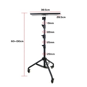 <span class=keywords><strong>Support</strong></span> de sol vertical en métal pour ordinateur portable, trépied <span class=keywords><strong>mobile</strong></span> personnalisable avec roues, <span class=keywords><strong>support</strong></span> pour téléphone, diffusion en direct et projecteur - Product Image 2