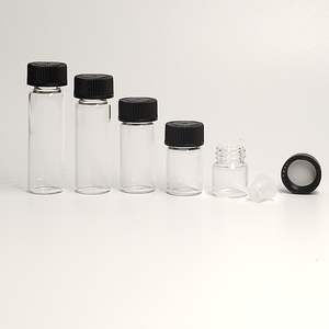 Frascos de Muestra de Vidrio Ámbar Personalizados con Tapa de Rosca de 1ml, 2ml, 3ml, 4ml, Frascos Cuentagotas para Aceites Esenciales, Perfumes, <span class=keywords><strong>CBD</strong></span> - Venta al por Mayor - Product Image 3