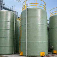 Réservoir isolé résistant à la corrosion, réservoir de stockage en FRP pour stockage à température contrôlée