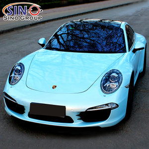 MA-05 Macaron Blue Jazz Factory supply Double casting and Solidification vinyl car wrap sticker - Product Image 4