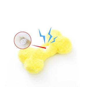 Produk hewan peliharaan penjualan laris mainan hewan peliharaan tulang mewah anjing untuk anjing mainan kunyah gigi <span class=keywords><strong>Multi</strong></span> Warna motif cinta interaktif mainan anjing melengking - Product Image 3