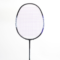 Raquette de badminton professionnelle de haute qualité pour joueur individuel, en fibre de carbone, personnalisable, en PU, dureté moyenne, légère