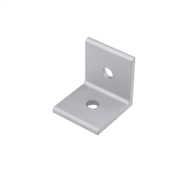Soporte de ángulo recto en forma de L para 40 perfiles de aluminio, fabricación de 40x40, 310.1900A.01