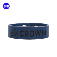 Bracelets en cuir vierges pour découpe laser 8 1/2" x 3/4" pour jeunes et hommes